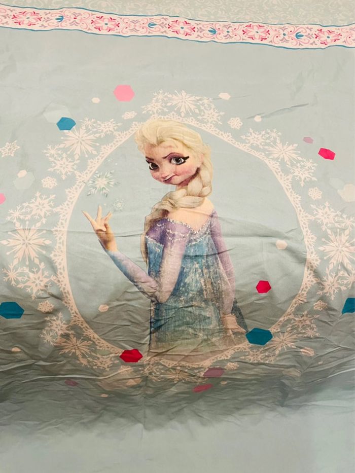Parure de lit reine des neiges 1 personne - photo numéro 2