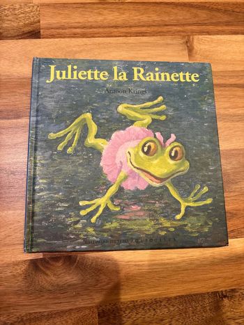 Livre Juliette la rainette