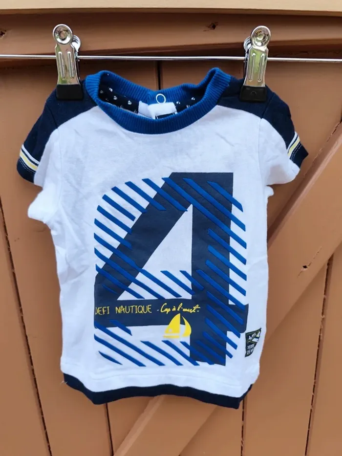 T-shirt Terre de marins 6 mois