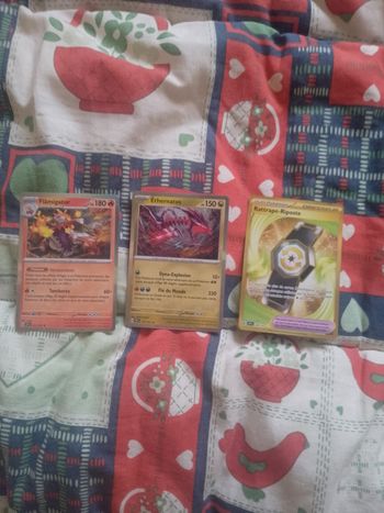 Lot de 3 cartes Pokémon