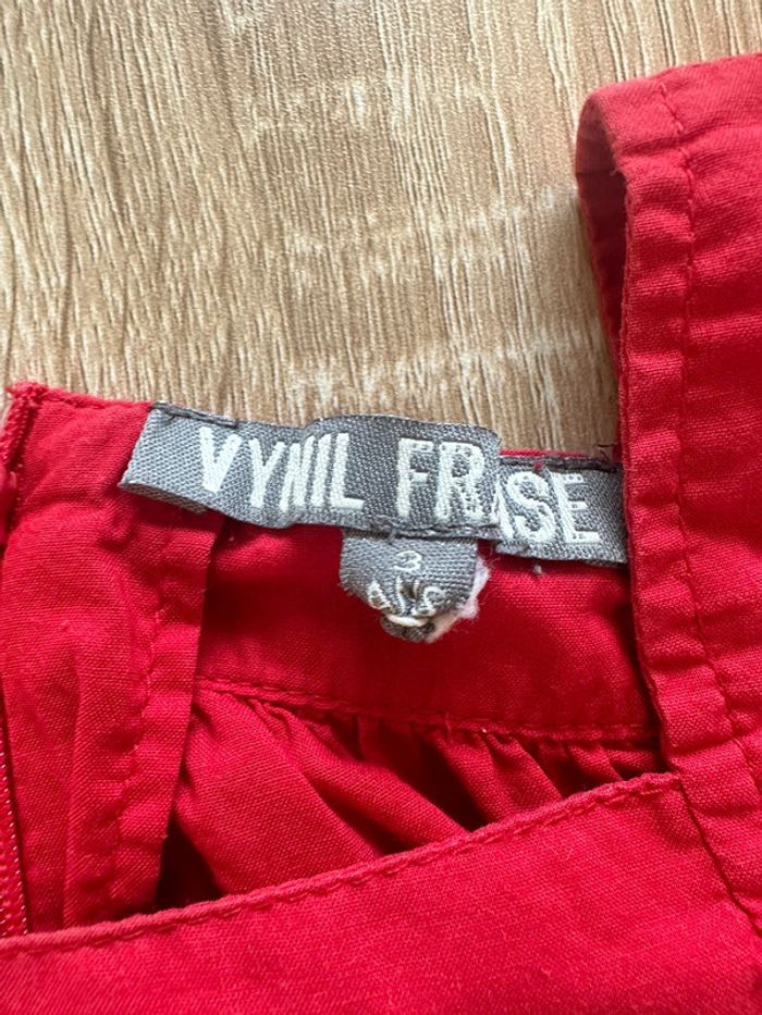 Top filles rouge - photo numéro 3