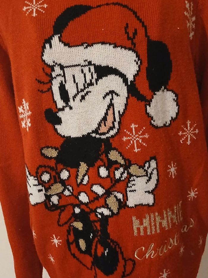 Pull de Noël Minnie Disney Taille 42 - photo numéro 3