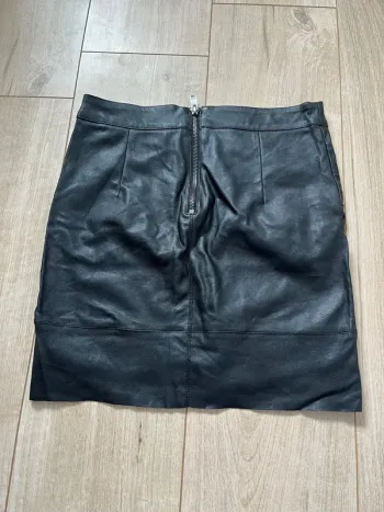 Jupe en cuir