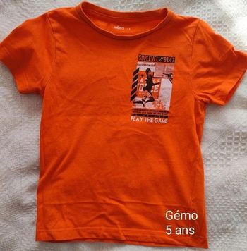 T-shirt Gémo 5 ans
