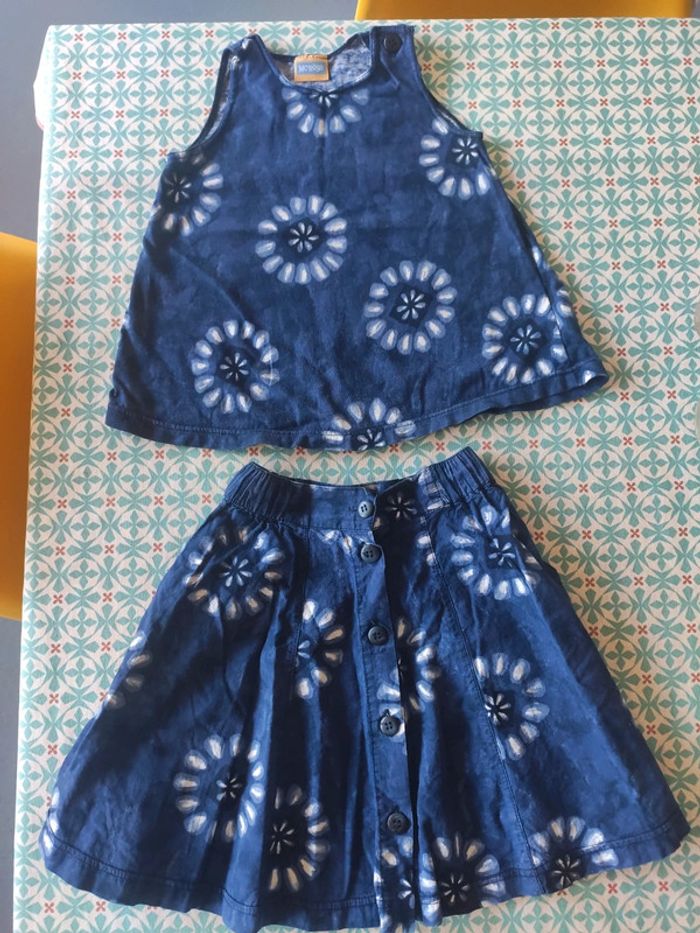 Marèse jupe et débardeur 2 ans