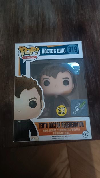 Funko pop tenth doctor regeneration 319