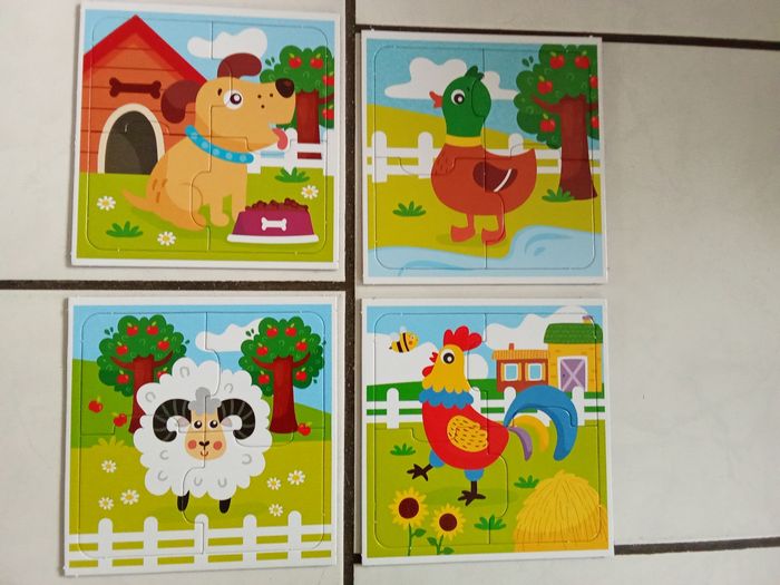 Baby Puzzles : 4 puzzles 1-4 ans - photo numéro 2