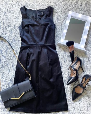 Robe satinée H&M XS/34