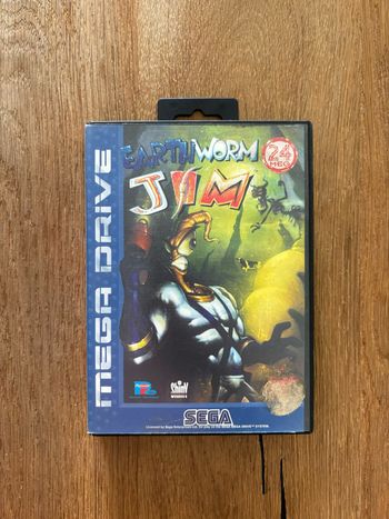 Jeu sega megadrive : Earth Worm Jim