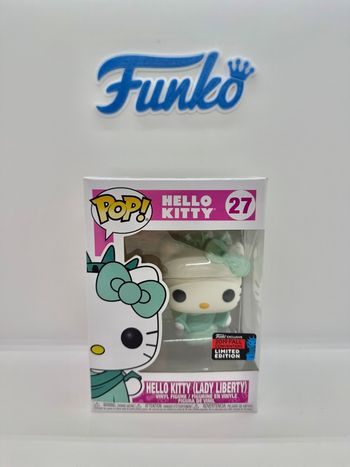 Funko Pop Hello Kitty Lady Liberty 27 Fall Convention 2019