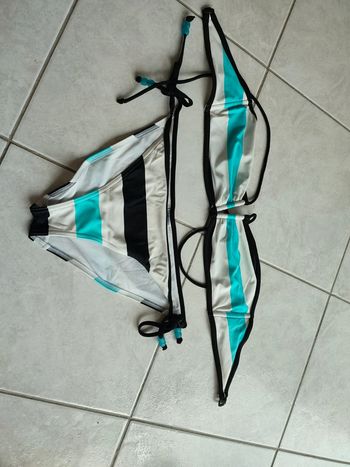 Maillot de bain 2 pièces tribord taille 46