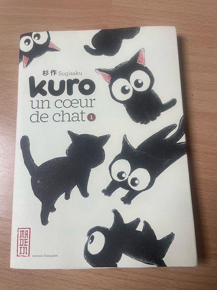 Manga Kuro un cœur de chat