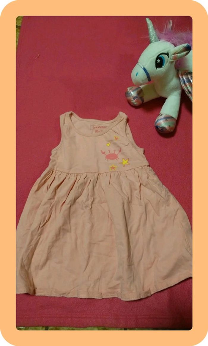 Robe été taille 18 mois marque in extenso en très bon état