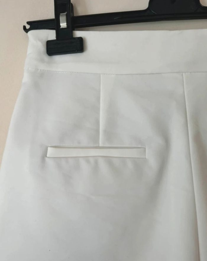 Short taille haute, blanc, Zara - photo numéro 7