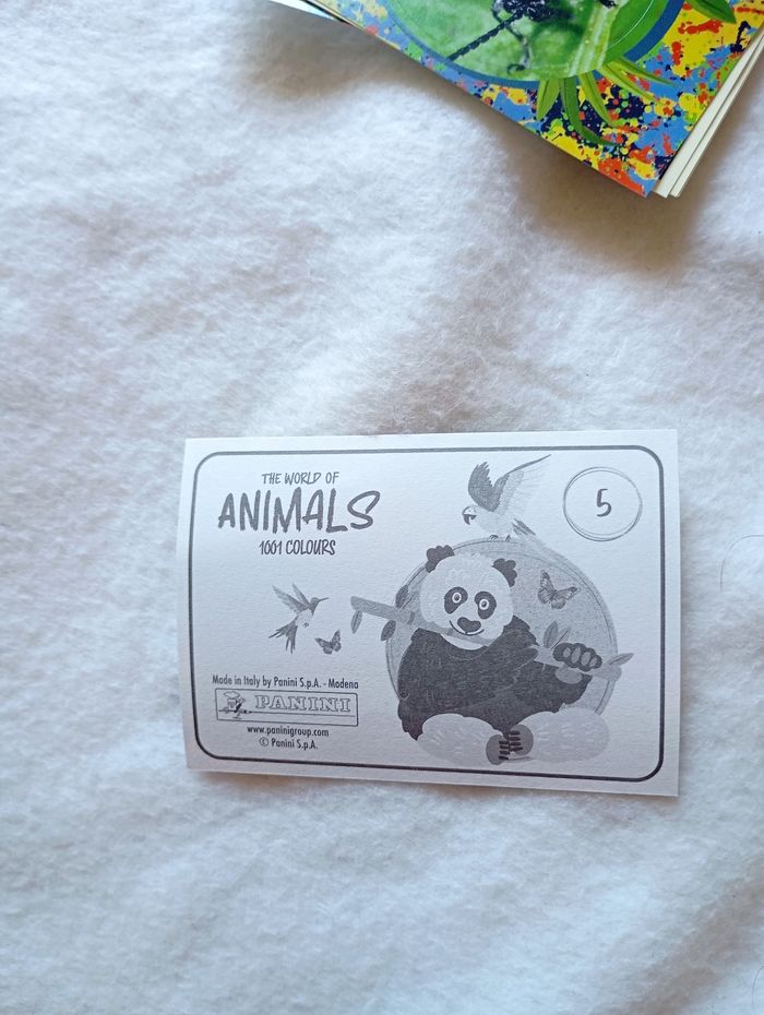 Lot de 22 stickers Panini Album Mille et une couleurs - photo numéro 3