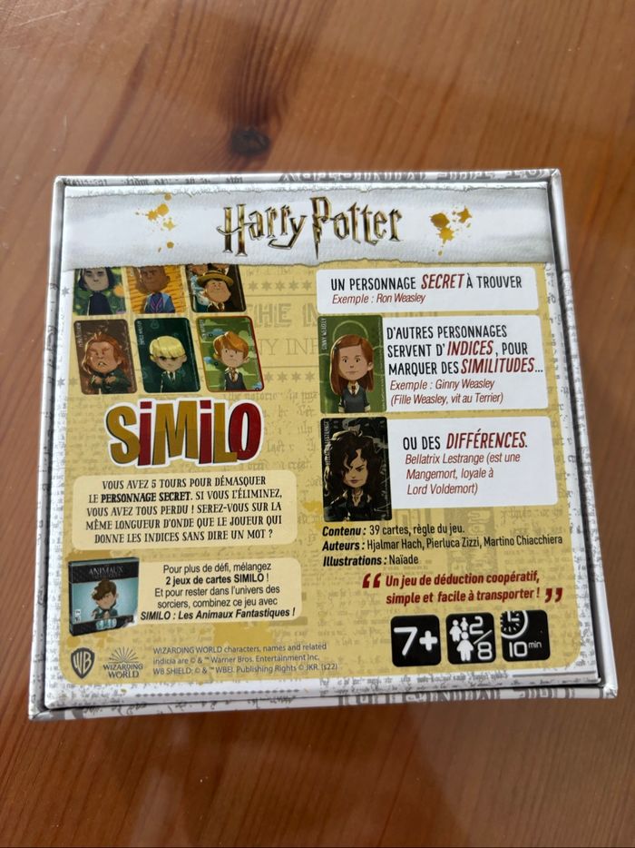 Jeu similo Harry Potter - photo numéro 2