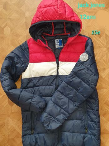 Coupe vent 12ans jack&jones