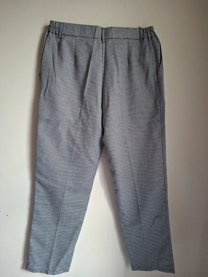 Pantalon à carreaux chic & confortable - Taille 40 - photo numéro 2