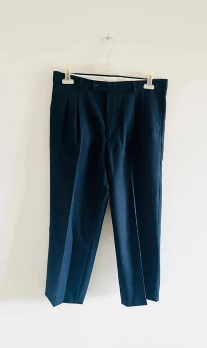Pantalon de costume bleu Les Evidents