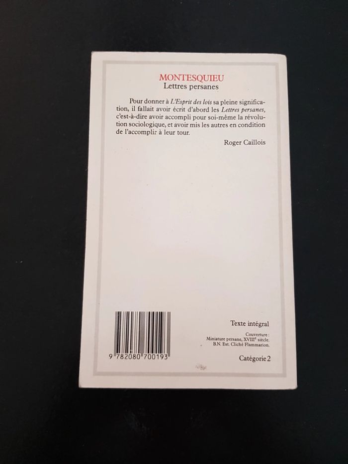 Lettres persanes de Montesquieu - photo numéro 2