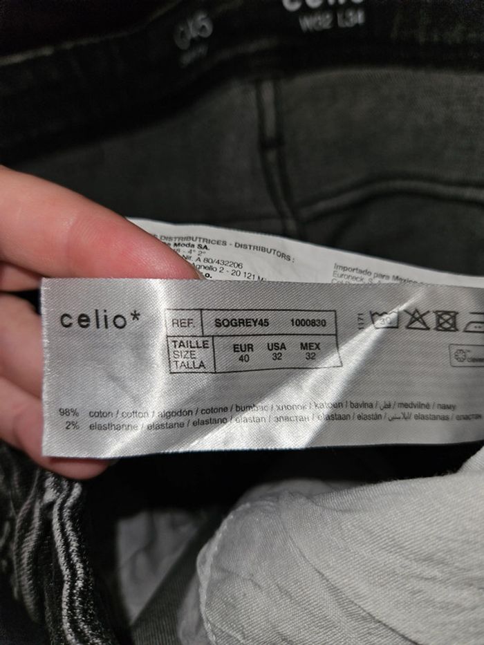 Jeans skinny Célio - comme neuf - photo numéro 4