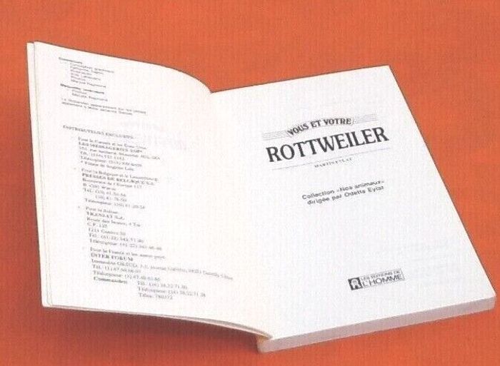 Martin Eylat Vous et votre Rottweiller - photo numéro 2