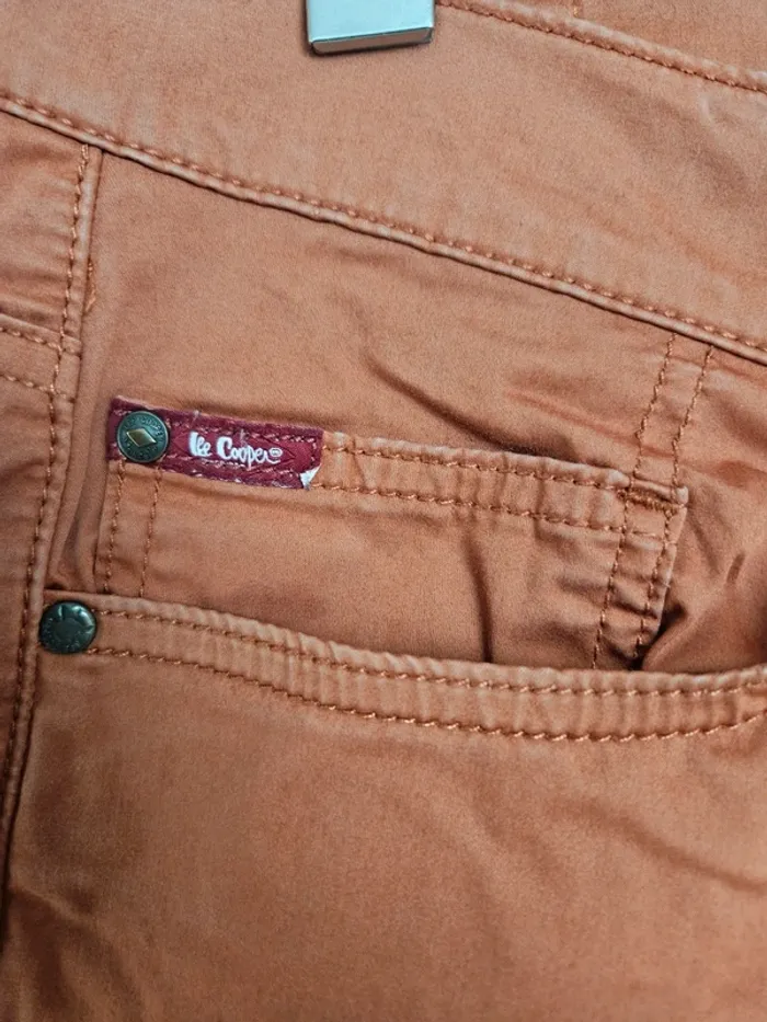 Chino terracotta Lee Cooper T.42 - photo numéro 5