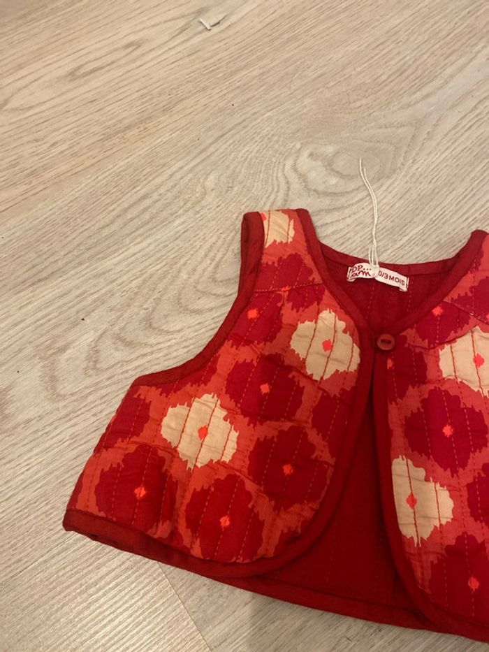 Veste gilet Boléro 3 mois Dpam Neuf - photo numéro 2