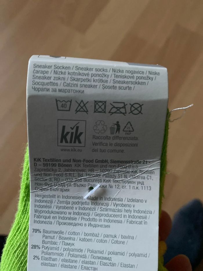 Lot de 4 paires de chaussettes Ergee Taille 74/80 - photo numéro 3