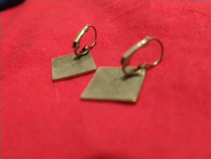 Boucles d oreille en métal - photo numéro 2