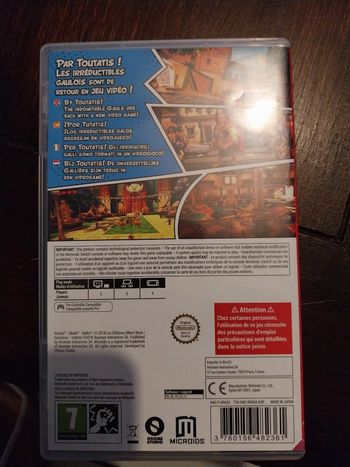 Jeu asterix obelix xxl