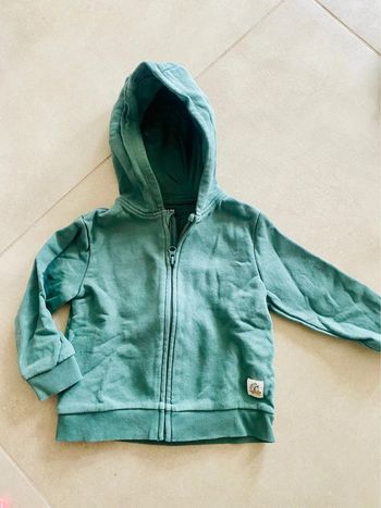 Veste à capuche kaki