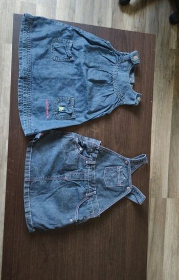 Robe en jean 12 mois