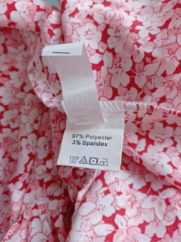 ROBE Longue SHEIN Rose fleurie. - photo numéro 5