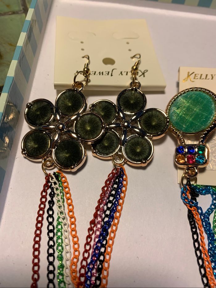 Paires de boucles d’oreilles longues - photo numéro 4