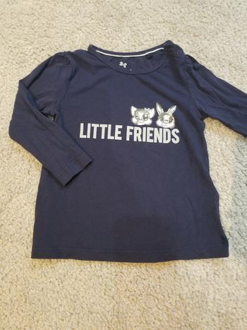 Haut fille 12-24 mois TBE