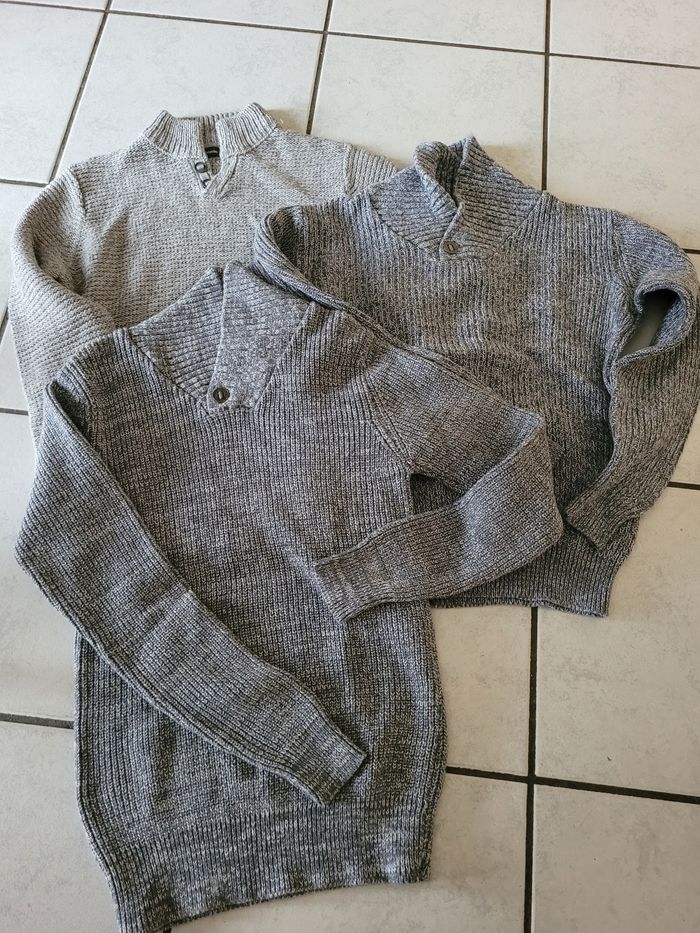Lot 3 pulls épais garçon In Extenso