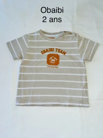 T-shirt obaibi 2 ans