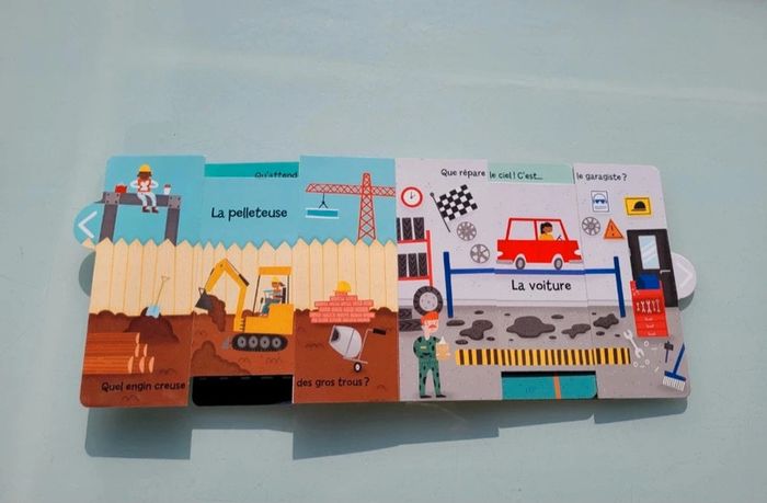 Mon livre surprise 🛩 Les transports 🚗 avec tirettes - photo numéro 7