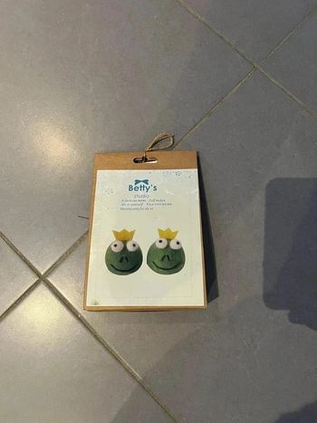 Betty's studio - 2 Têtes de Grenouille - A faire soi-même - DIY