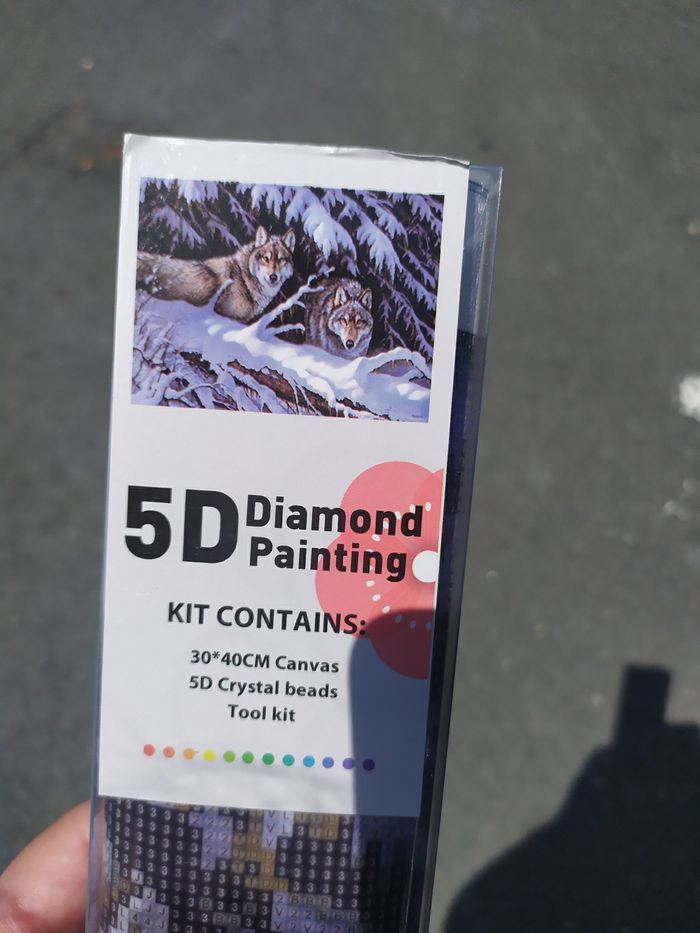 Diamond painting loup