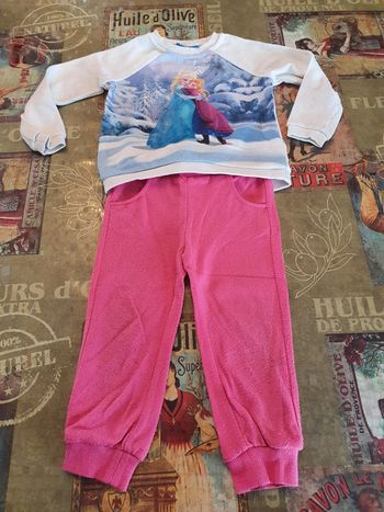 Jogging Disney Reine des neiges 2 ans