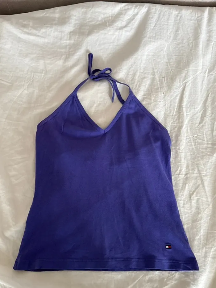 Haut dos nu tommy hilfiger taille M