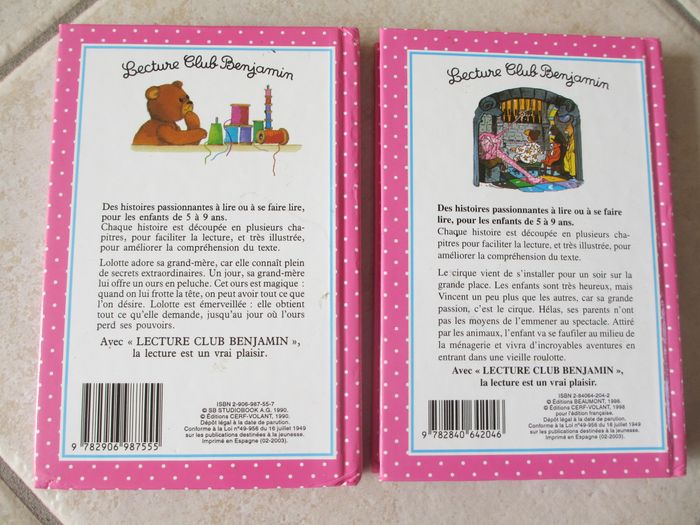 Lot de 2 livres enfant « Lolotte et l’ours magique » et « Aventures à Cirkland » - photo numéro 2