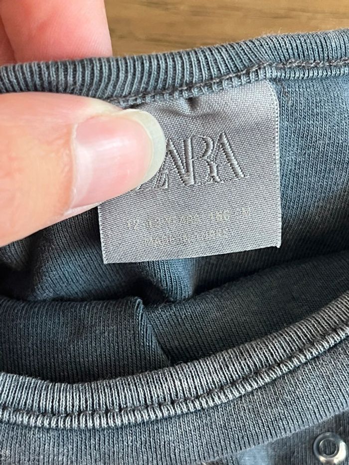 Ensemble débardeur et short gris Zara - photo numéro 4