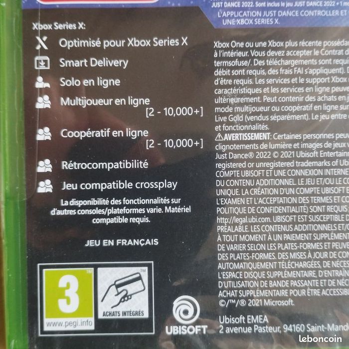 Jeu Xbox Just Dance 2022 Neuf - photo numéro 4