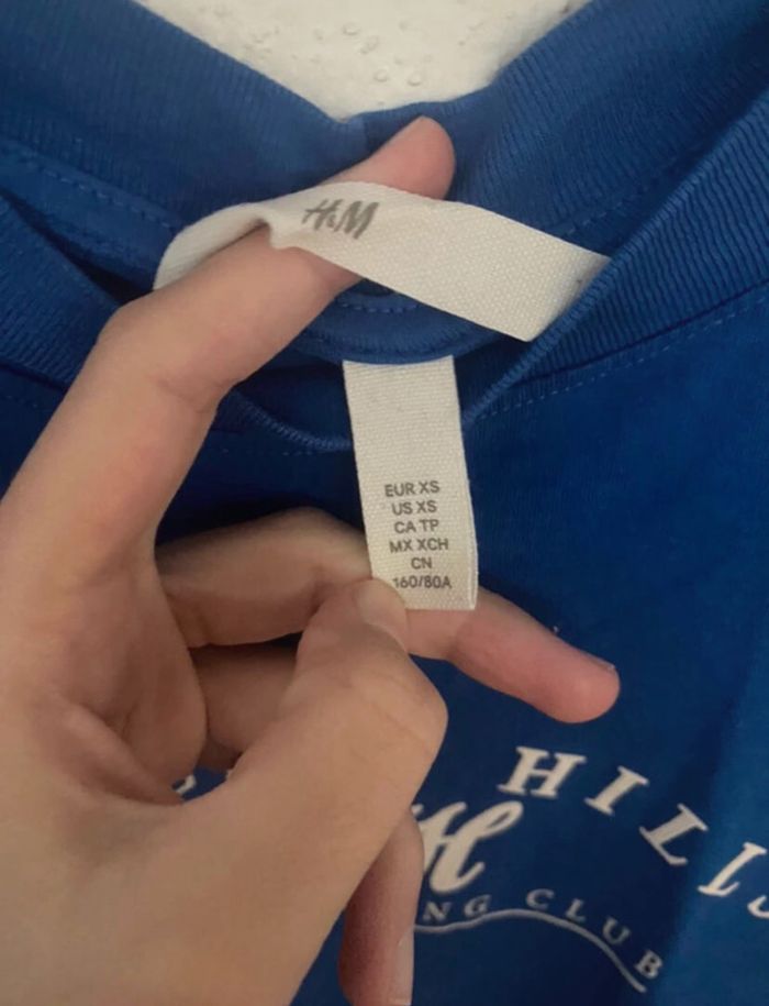 T-shirt Bleu - photo numéro 2