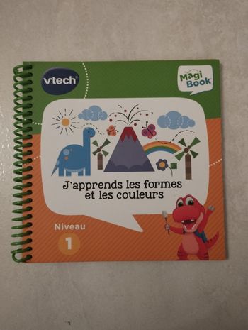 Livre Magibook Vtech Formes et couleurs