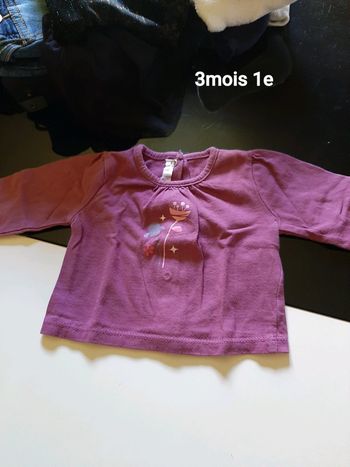 T-shirt Manche longue 3mois