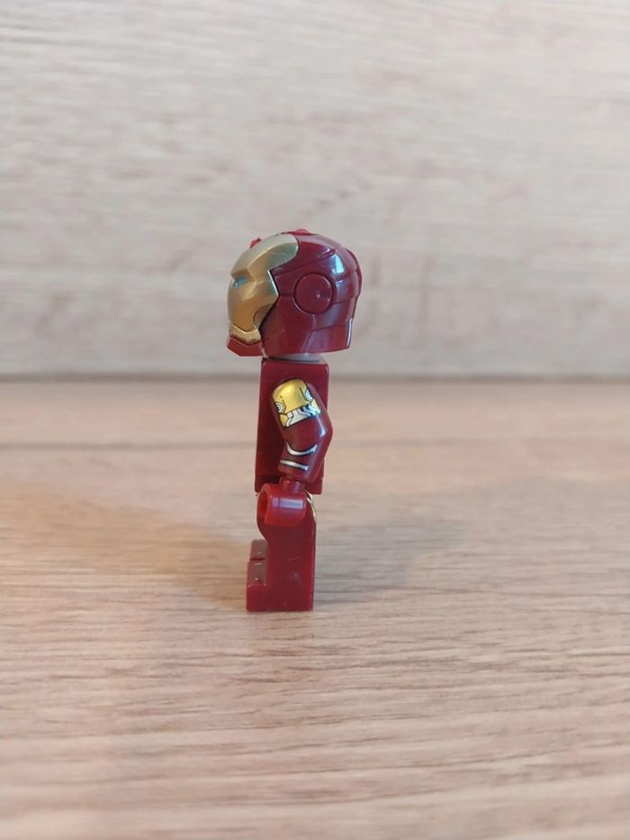 Figurine type lego Iron Man Marvel - photo numéro 3
